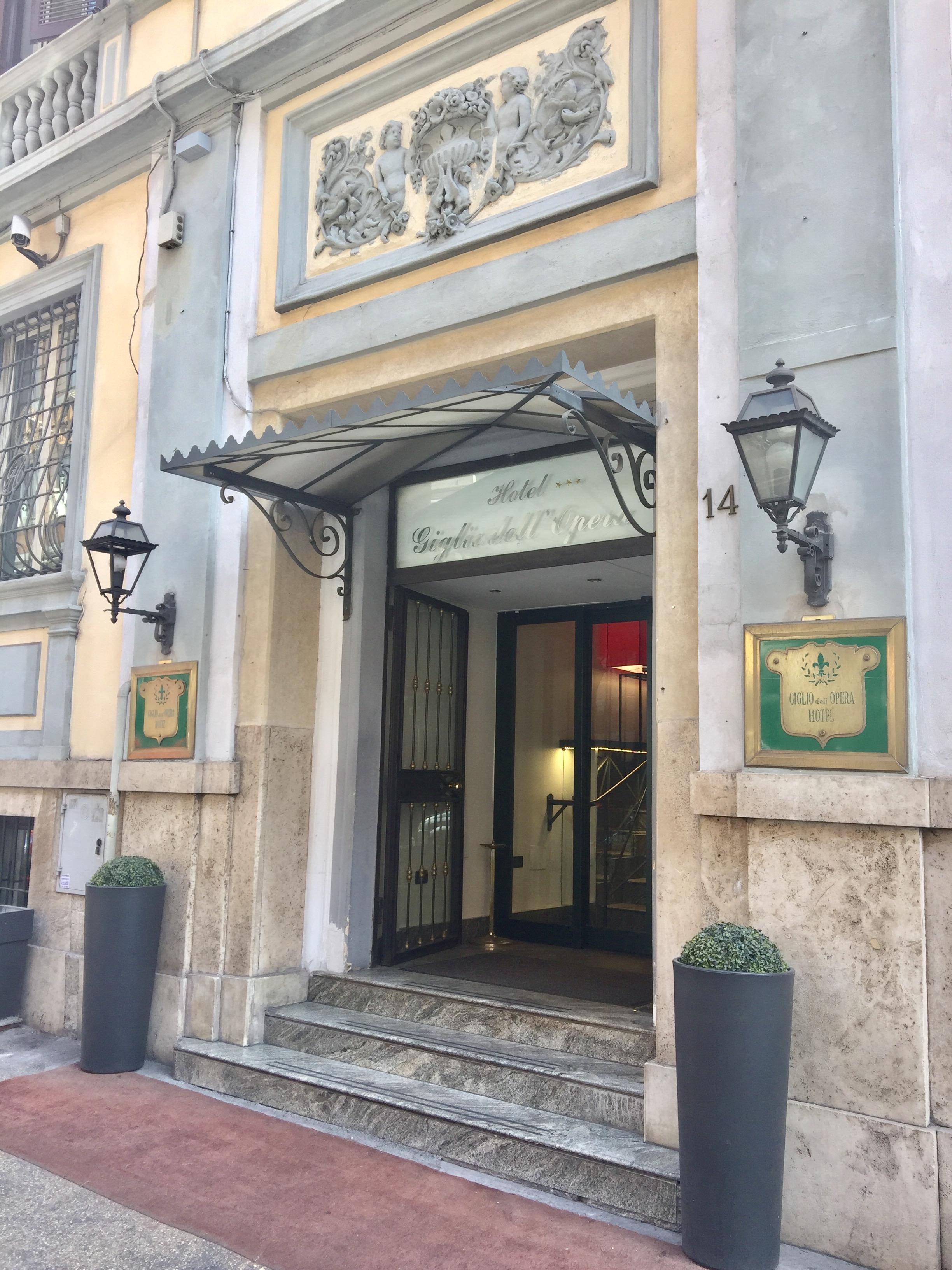 Hotel Giglio Dell'Opera Róma Kültér fotó